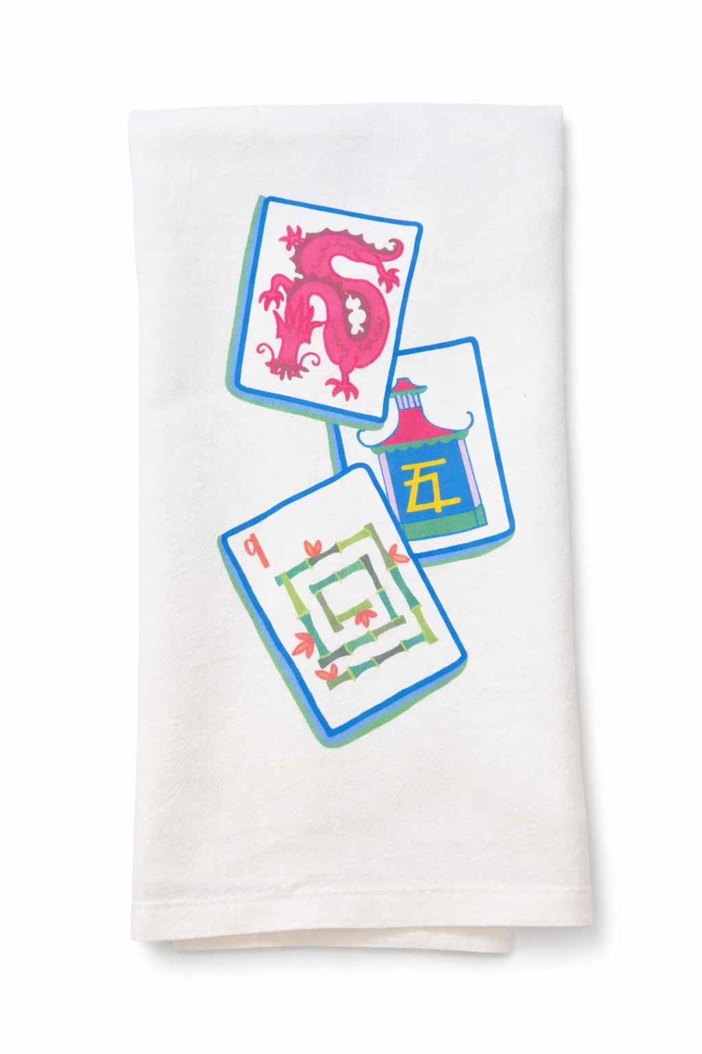 Mahjong Tile Hand Towel