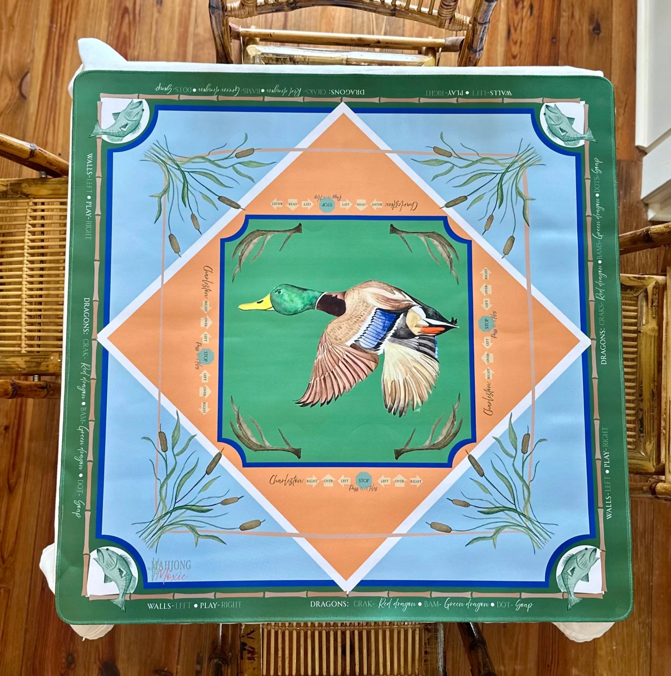 Duck Camp Mat for Mahjong