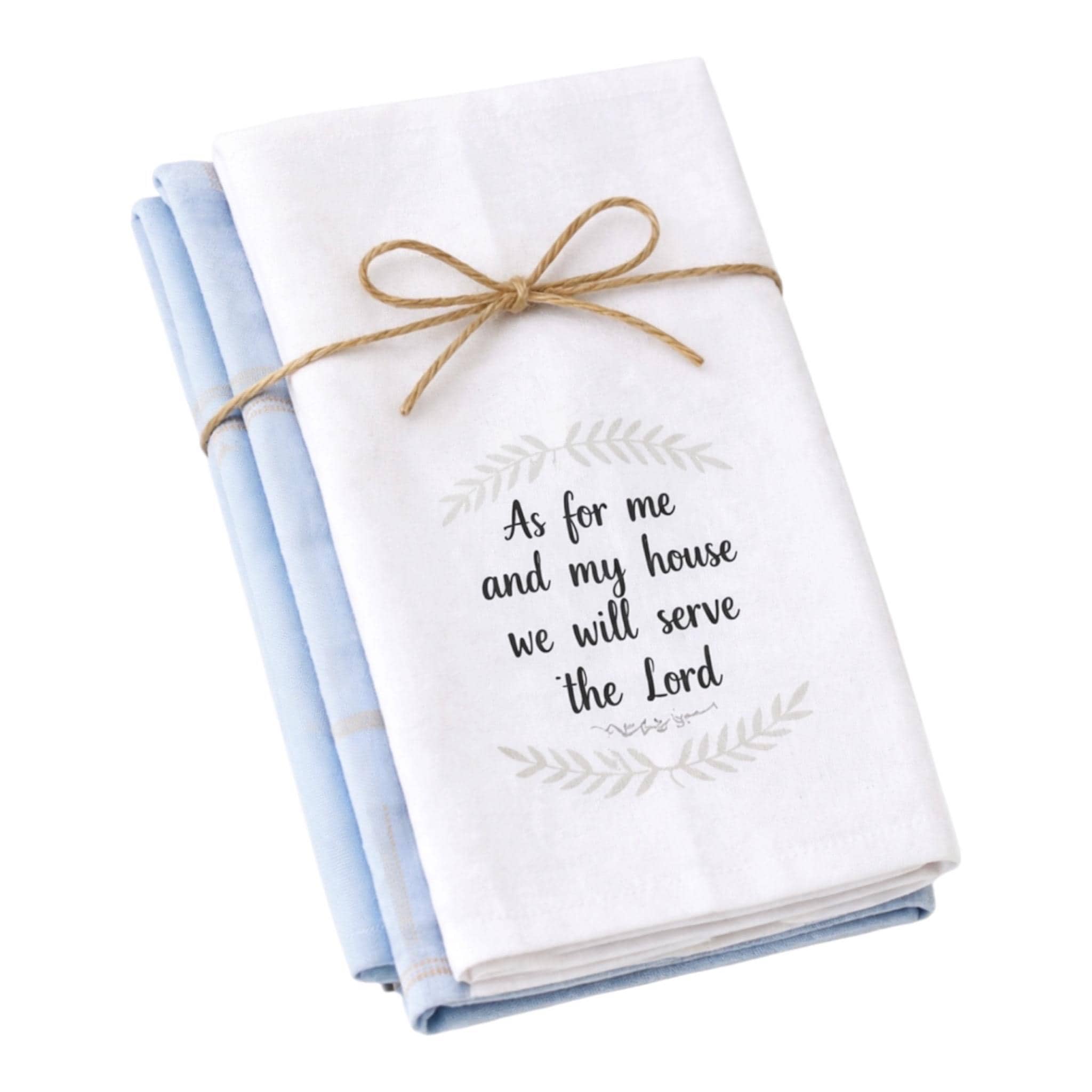 Scripture Tea Towel | As for Me and My House