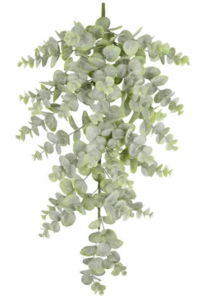 32" L Spiral Eucalyptus Teardrop