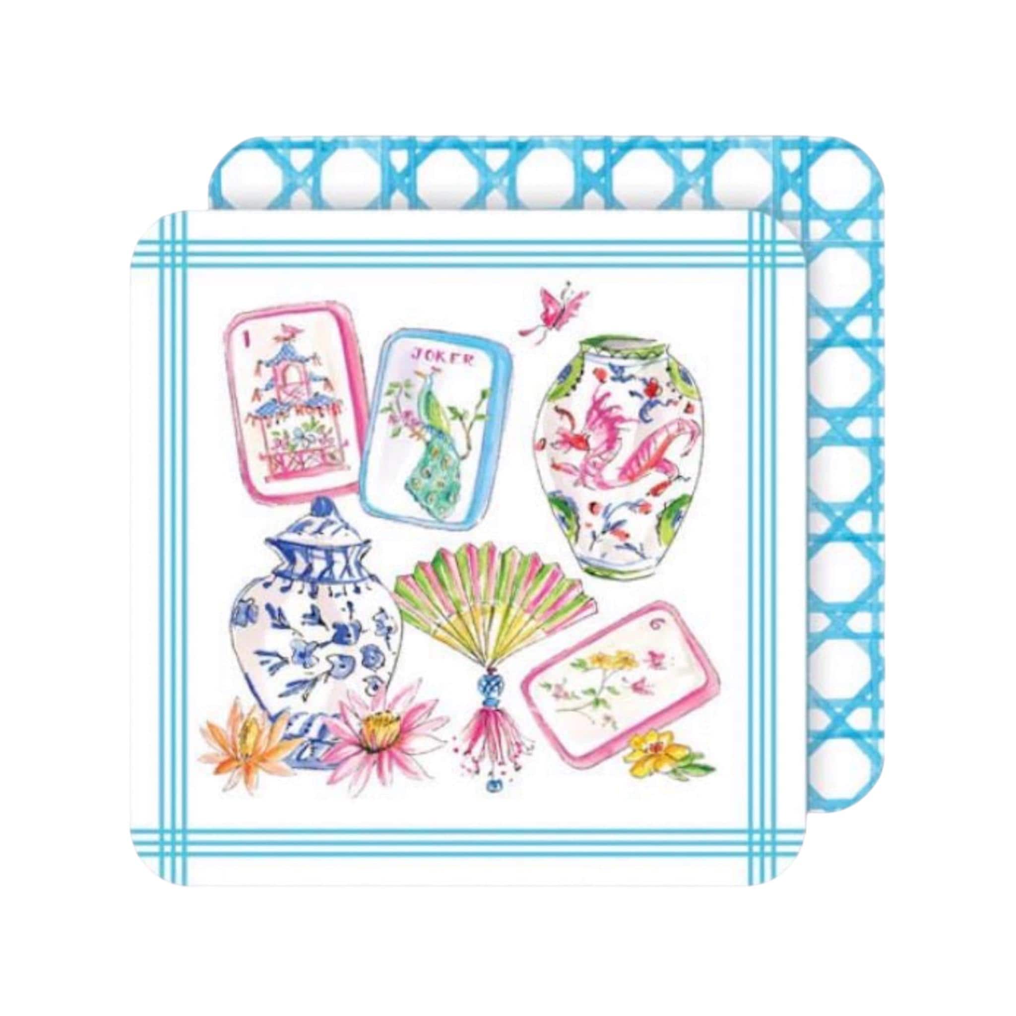 Mahjong Square Coaster Icons