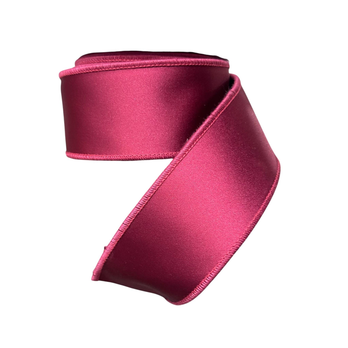 Fuchsia Satin Wired Ribbon | Designer Wreath & Bow Ribbon – John Mark Ribbon