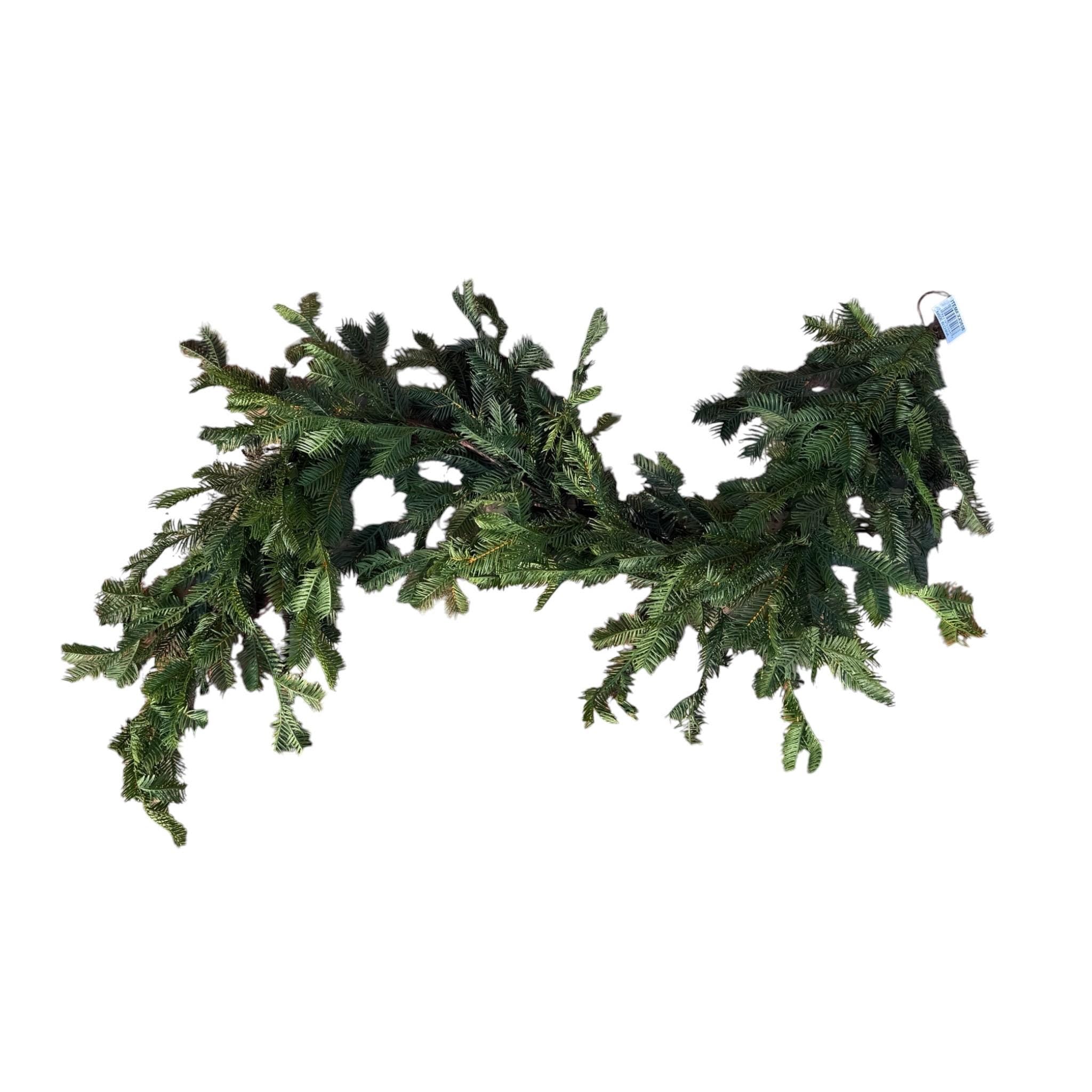 Christmas Garland Balsam Pine Garland Evergreen Greenery for Mantel Staircase Holiday Decor