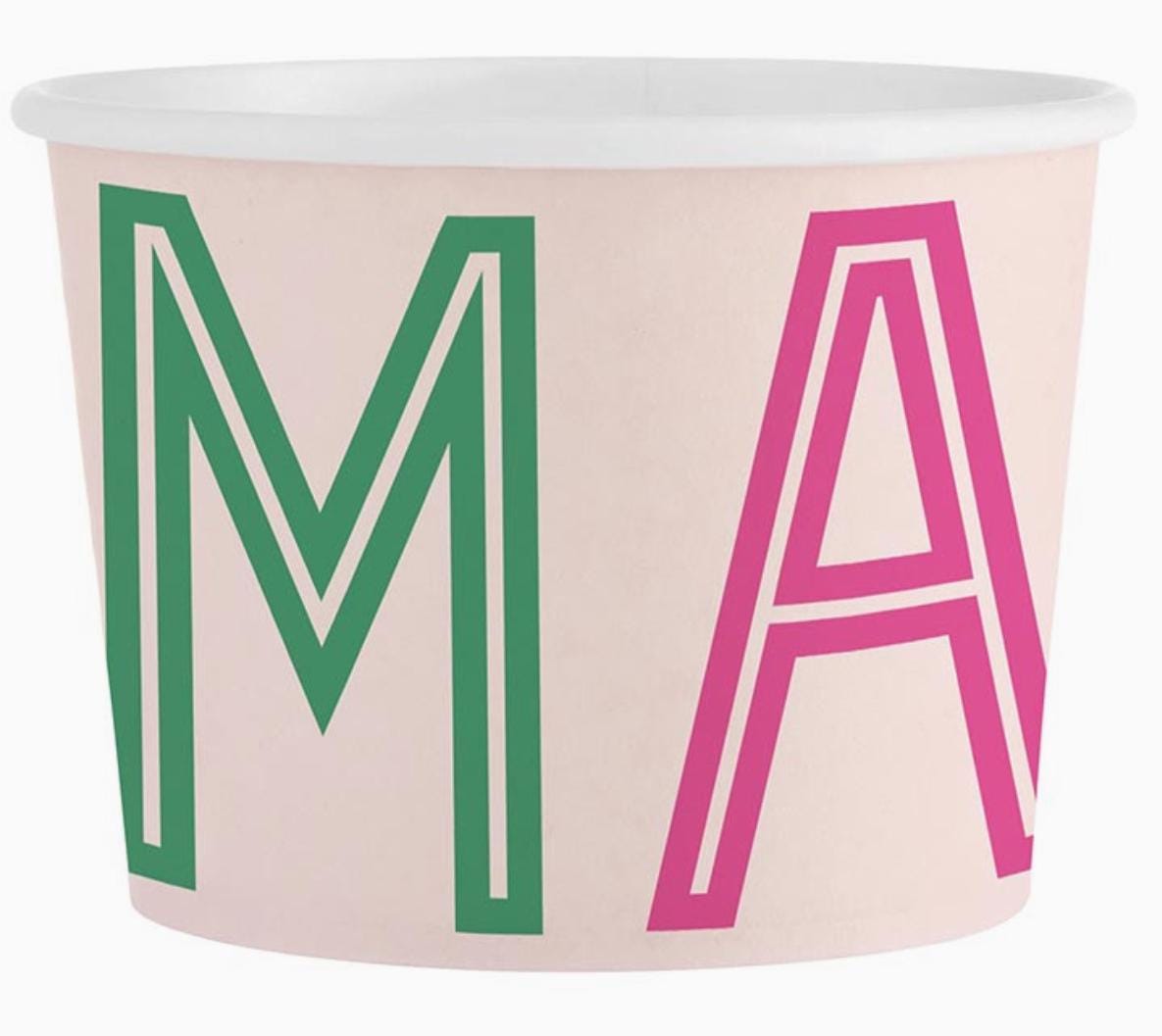 Mahjong Party Treat Cups Set of 16 Mahjong Party Supplies Game Night Snack Cups Preppy Pink Green MAHJ Decor