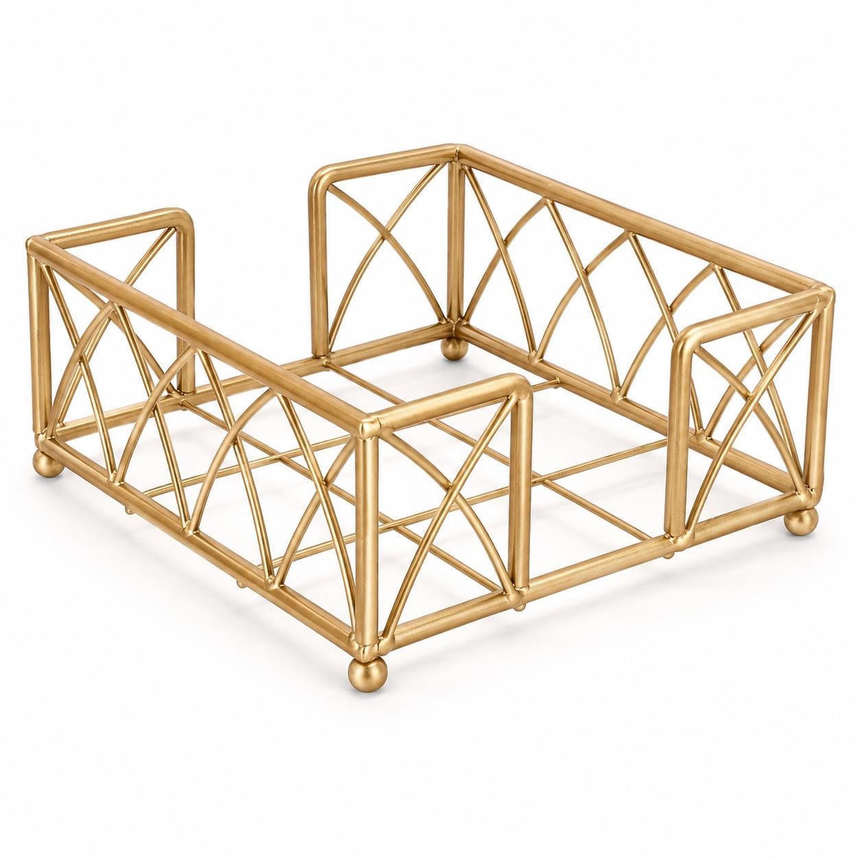Matte Gold Napkin Holder Cocktail Napkin Holder Guest Towel Holder Gold Napkin Tray Bar Cart Decor Entertaining Decor