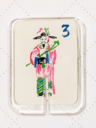 Let's Play Mahjong Acrylic Drink Clip Combo