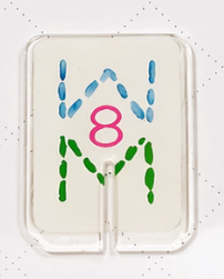 Let's Play Mahjong Acrylic Drink Clip Combo