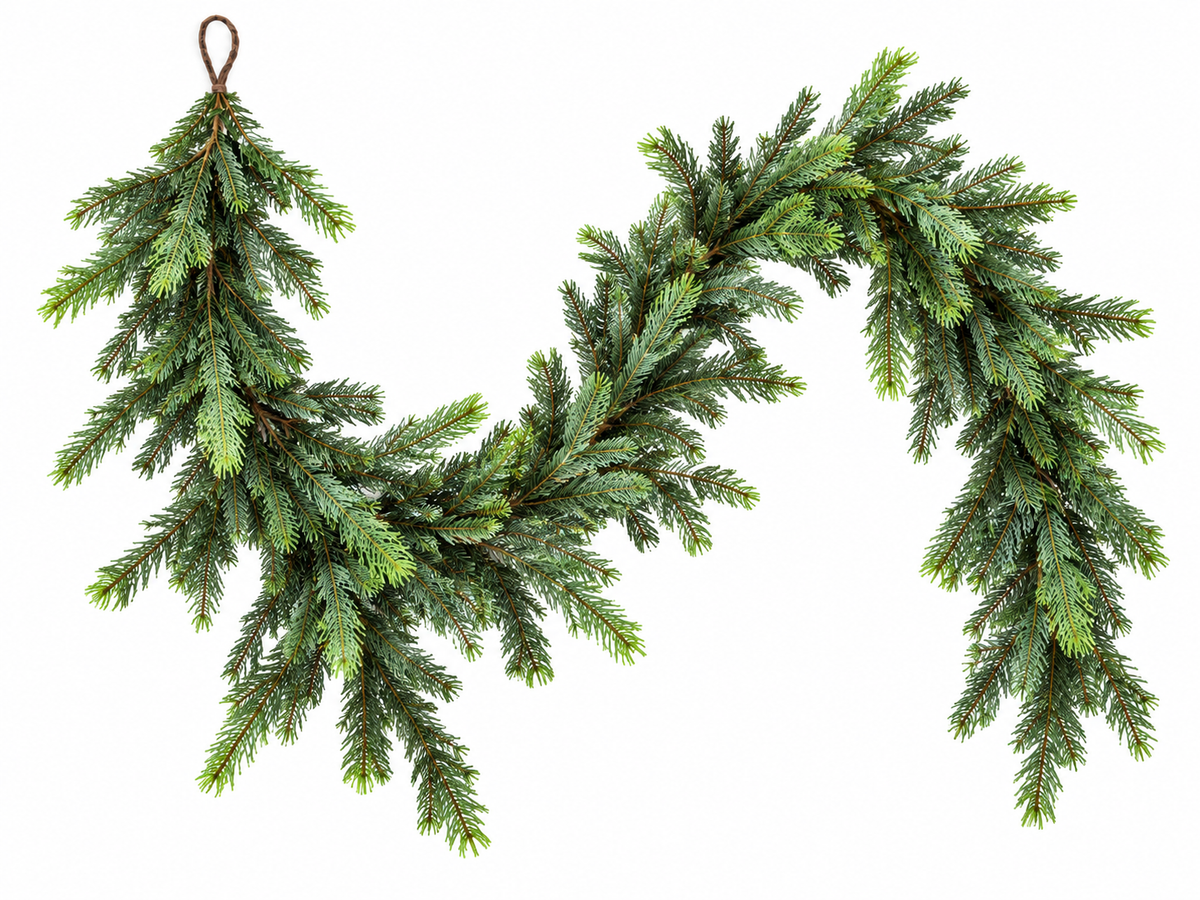 5' Balsam Pine Christmas Garland