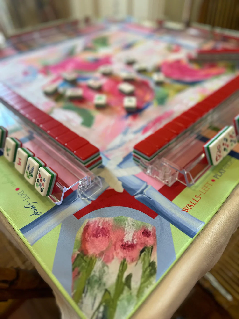 In Bloom Mat for Mahjong
