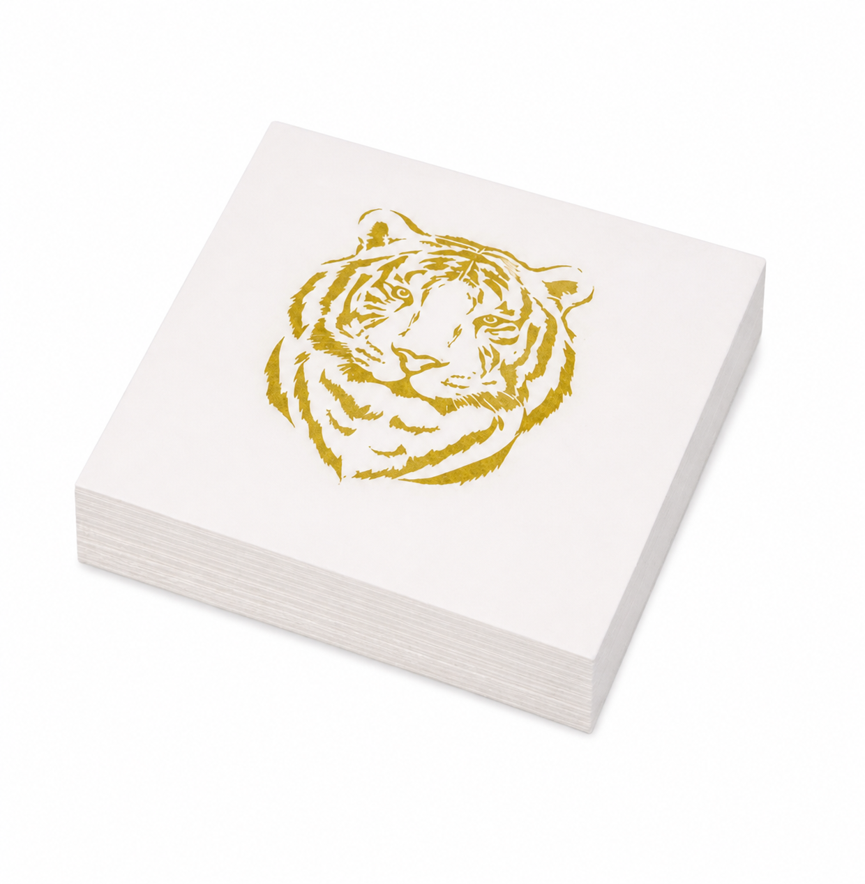 Tiger Face Cocktail Napkins, Pack of 20