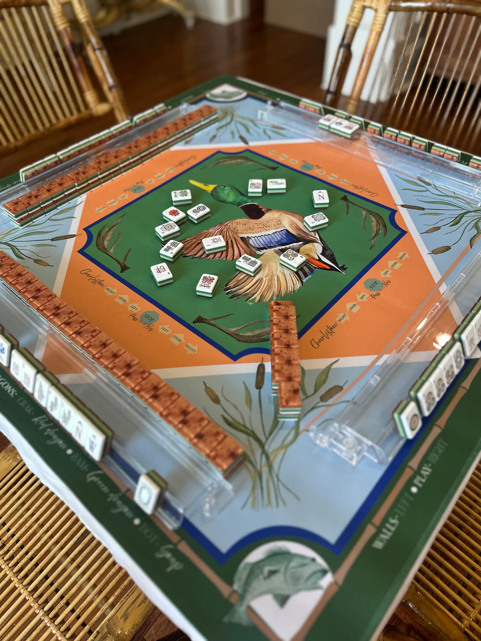 Duck Camp Mat for Mahjong