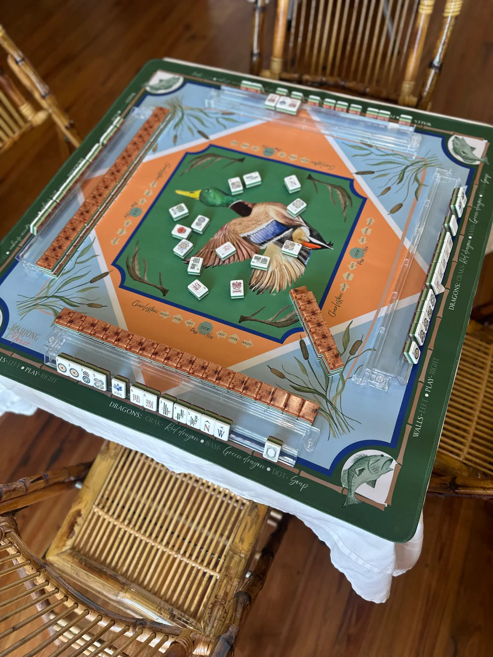 Duck Camp Mat for Mahjong