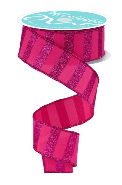 Wired Stripe Ribbon for Wreath Making Craft Supply for Bows Gift Wrap Party Decor Halloween Ribbon Fall Ribbon Summer Ribbon