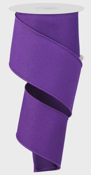 Purple Wired Ribbon – 1.5", 2.5"x 10yds