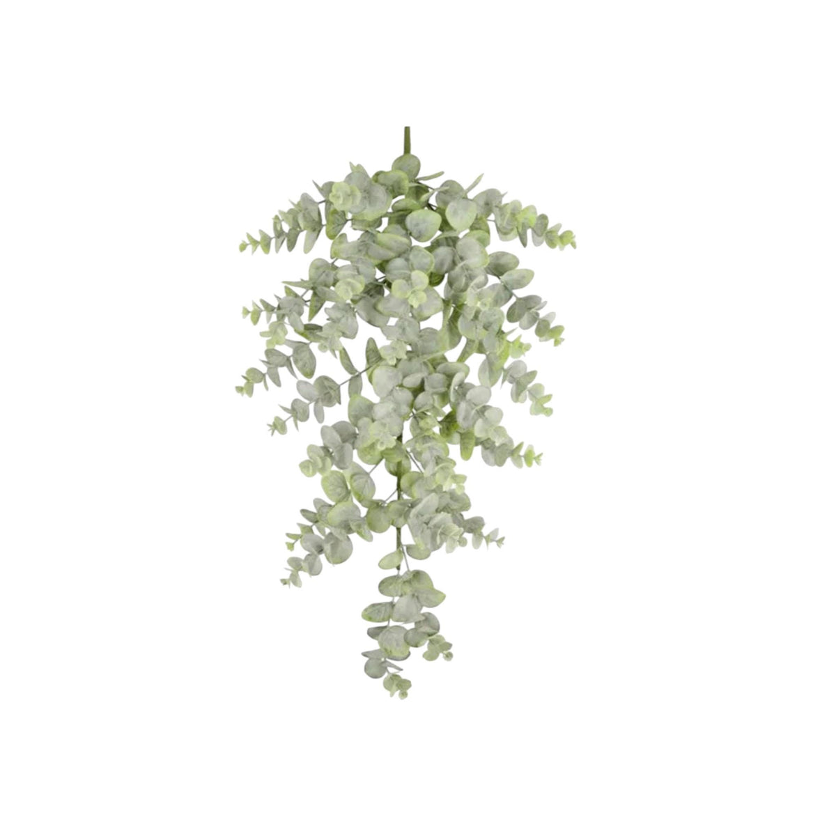 32" Spiral Eucalyptus Teardrop Faux Hanging Greenery