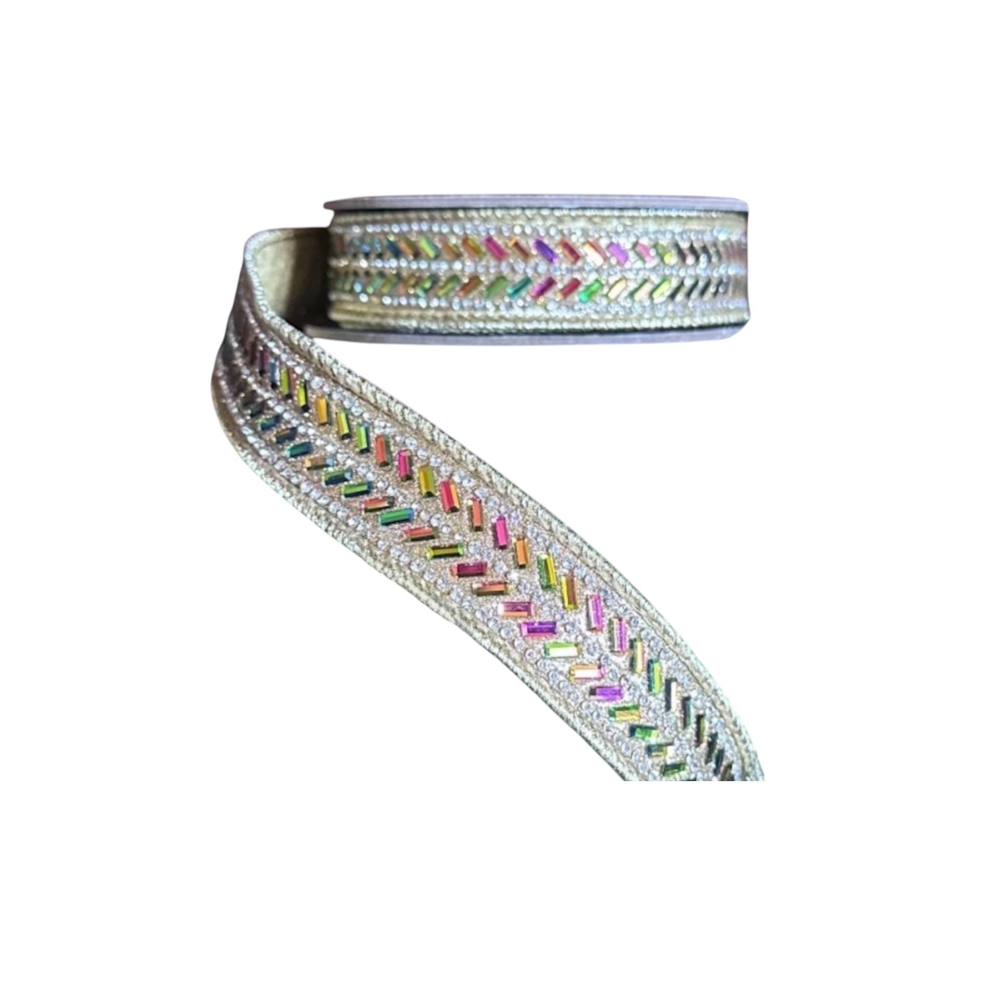 Designer Wired Ribbon, Luxury Ribbon, Wreath Ribbon, Bow Making Ribbon, Pastel Metallic Ribbon, Christmas Ribbon Tree Decor D Stevens Ribbon