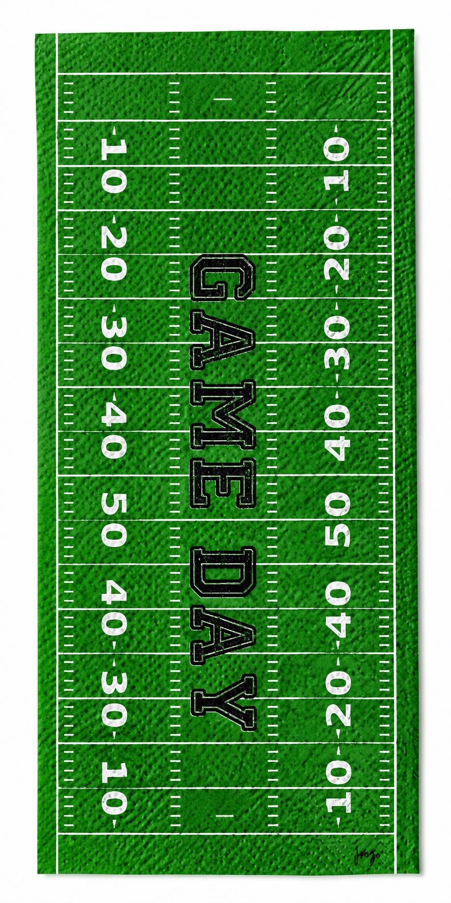 Football Guest Towels, Paper Guest Towels, Football Party Decor, Cocktail Napkins, Tailgate Party Supplies, Decorative Napkins