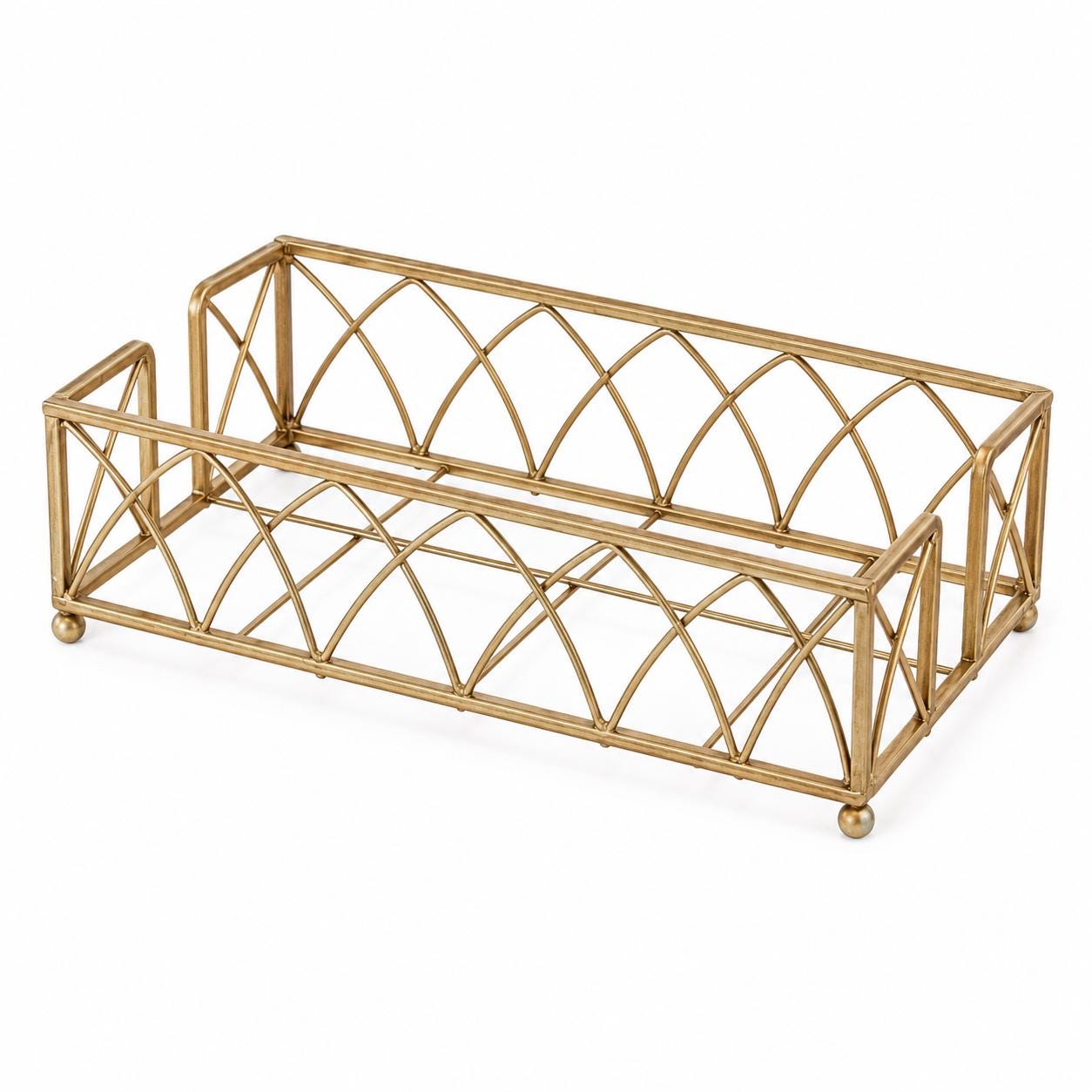 Matte Gold Napkin Holder Cocktail Napkin Holder Guest Towel Holder Gold Napkin Tray Bar Cart Decor Entertaining Decor