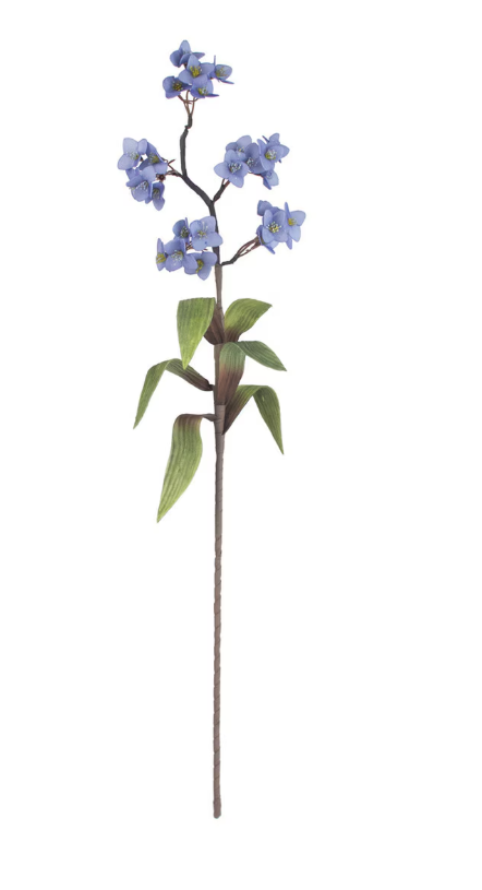 Blue Botanica Forget-Me-Not Artificial Flower Stem