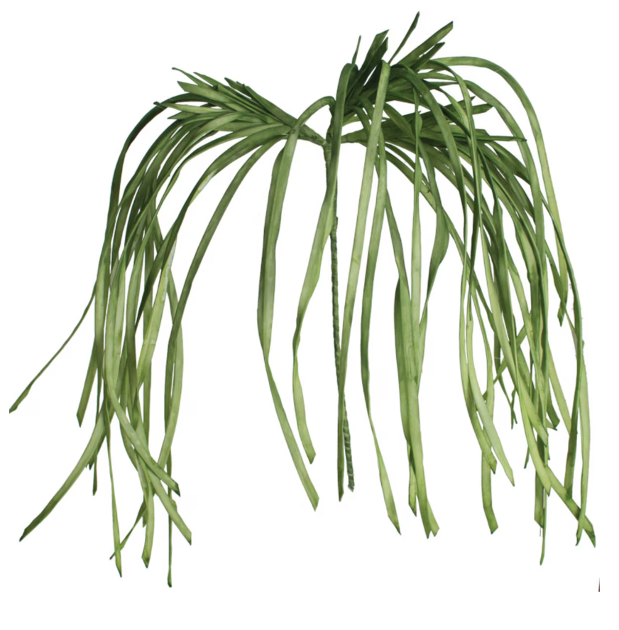 Artificial Hanging Greenery Bush, Cascading Faux Fern, Frond Plant, Trailing Greenery for Planters, Pots & Baskets