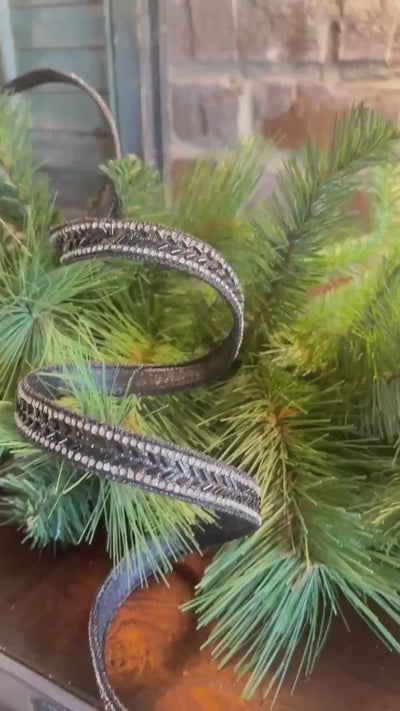 Gold Jeweled Ribbon Trim D Stevens Ribbon Rhinestone Ribbon Designer Ribbon Decorative Ribbon Crystal Edge Ribbon Wedding Decor Craft Supply